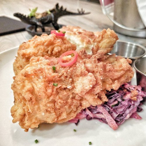 Travelling Foodie Eats: Buttermilk Fried Chicken from Thoroughbred Food and Drink