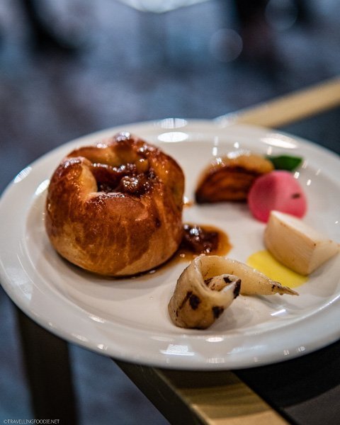 Oxtail Brioche from Chef Jesse Vallins (Maple Leaf Tavern) at Canada's Great Kitchen Party in Toronto, Ontario