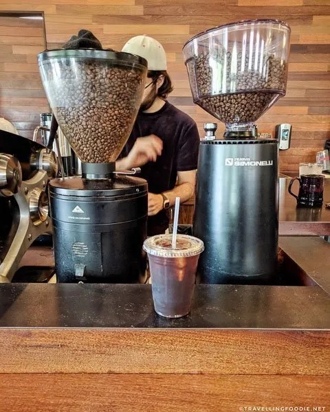 Iced Coffee at Bold Bean Coffee Roasters Riverside