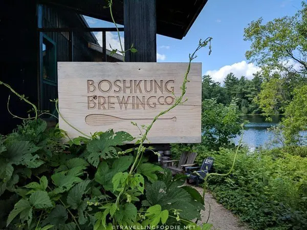 Boshkung Brewing Signage