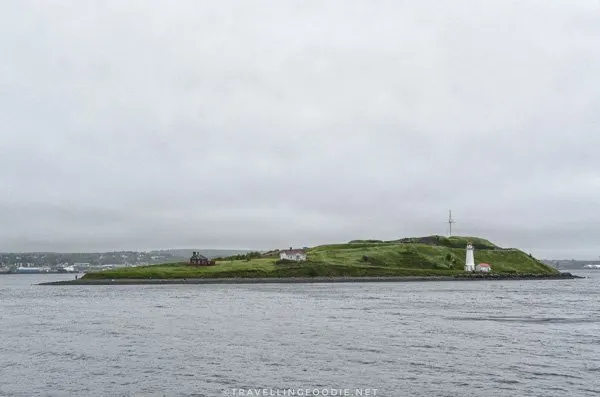 Full View of Georges Island in Halifax, Nova Scotia