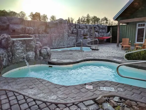 Nordic Baths at Cedar Meadows in Timmins, Ontario