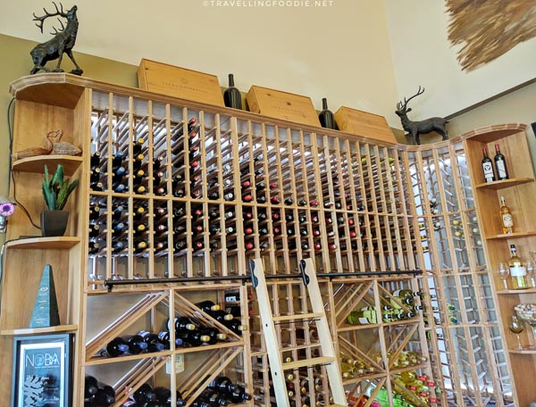 Wine Cellar at Cedar Meadows in Timmins, Ontario