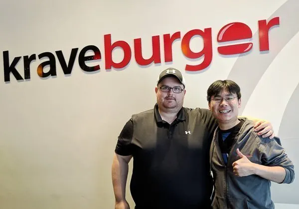 Chef Matt Macisaac at Krave Burger in Halifax, Nova Scotia