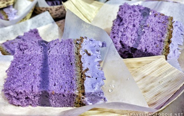 Ube (Purple Yam) Buttercream Cake from Casa Manila at Cuisine & Cuvée