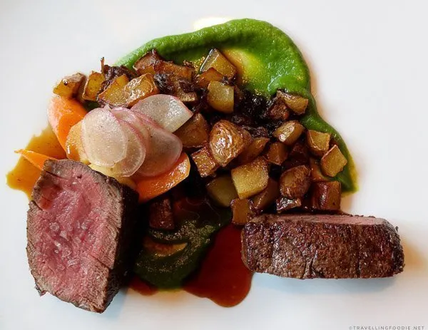 Beef Tenderloin and Beef Short Rib from Gio at Prince George Hotel in Halifax