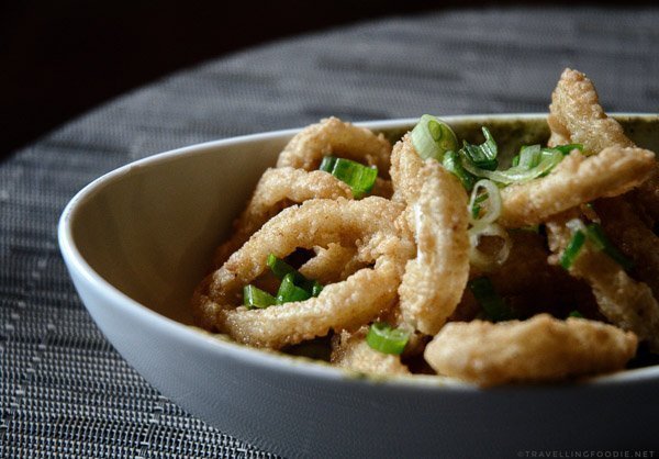 Calamari from Gio at Prince George Hotel in Halifax