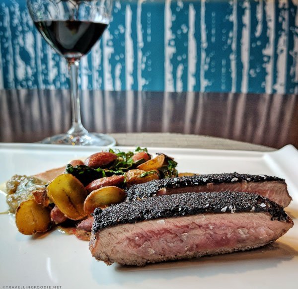 Lamb with wine from Gio at Prince George Hotel in Halifax