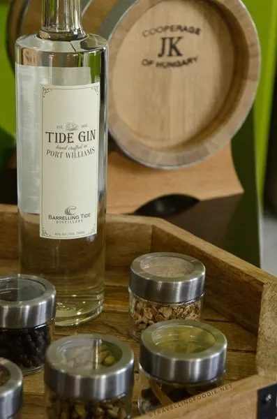Tide Gin from Barrelling Tide Distillery in Port Williams, Nova Scotia