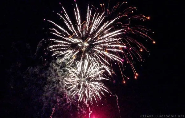 Three Fireworks - Great Canadian Kayak Challenge & Festival - Timmins, Ontario