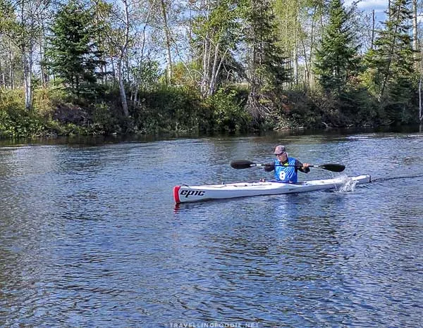 Senior Kayaker - Great Canadian Kayak Challenge & Festival - Timmins, Ontario