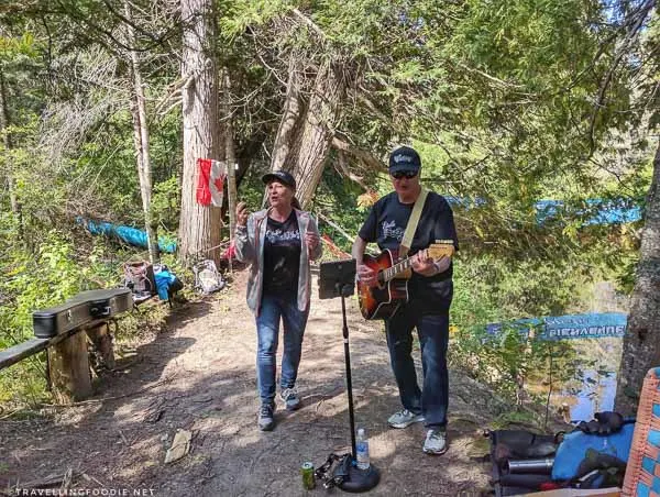 Estelle and John - Great Canadian Kayak Challenge & Festival - Timmins, Ontario - Live Music