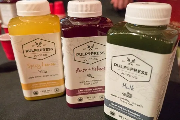 Pulp & Press Cold Pressed Raw Juice at Green Living Show