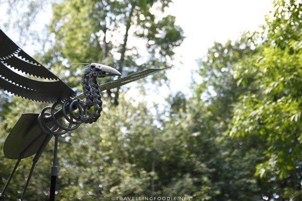 Flying Debris by Leo Sepa at Haliburton Sculpture Forest