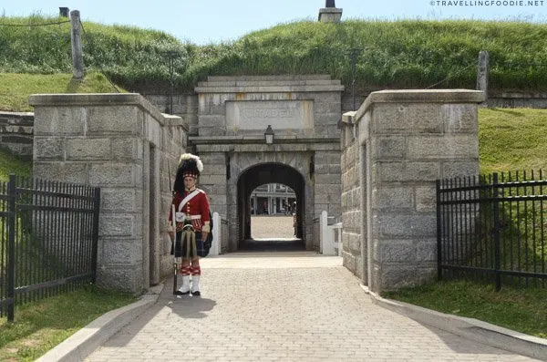 Halifax Citadel Entrance in Halifax, Nova Scotia