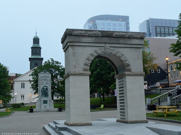 St. Paul's Anglican Church, Cenotaph and Memorial Arch in Halifax, Nova Scotia