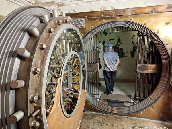 Secret Bank Vault at Atlantic National Bank in Jacksonville, Florida