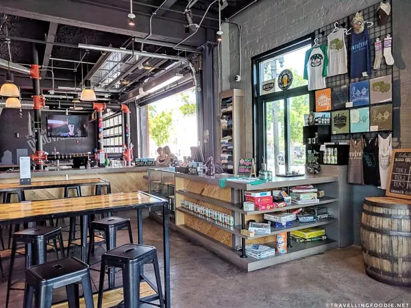 Intuition Ale Works Tap Room in Jacksonville, Florida