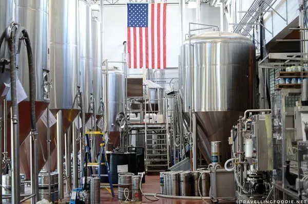 Brewing Facility at Intuition Ale Works in Jacksonville, Florida