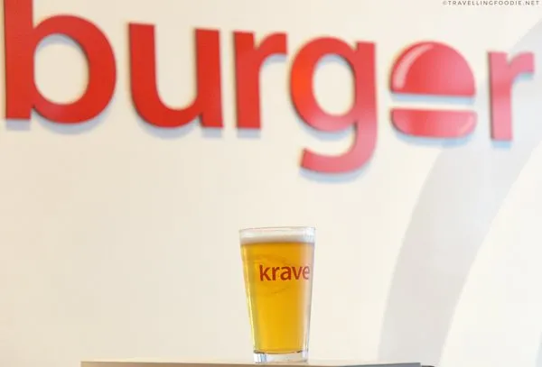 Krave Lager from Krave Burger in Halifax