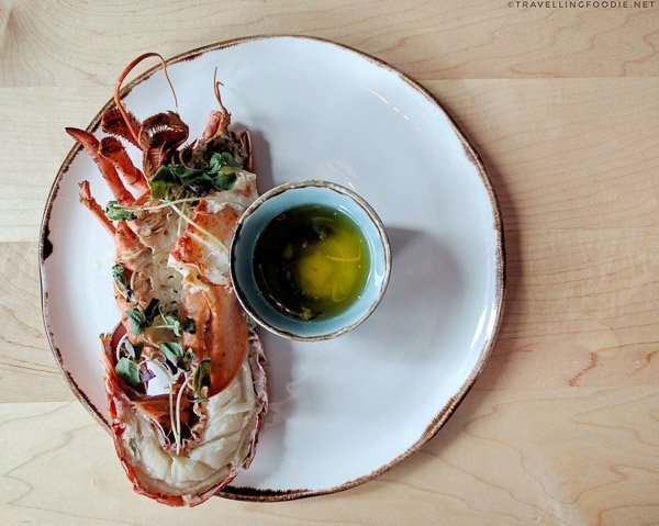 Half Lobster from Little Fish Oyster Bar at Five Fishermen in Halifax