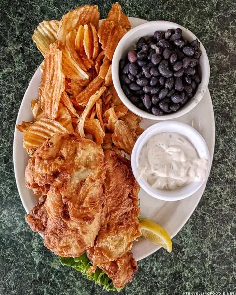 Fish & Chips at Metro Diner in San Marco, Jacksonville, Florida