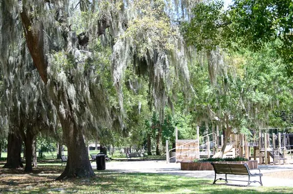 Riverside Park in Five Points district in Jacksonville, Florida