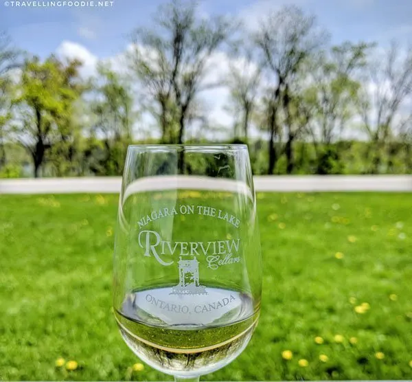 2015 Angelina’s Reserve Gewurztraminer at Riverview Cellars in Niagara-on-the-Lake, Ontario