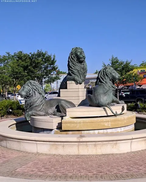 San Marco fountain of lions in Jacksonville, Florida