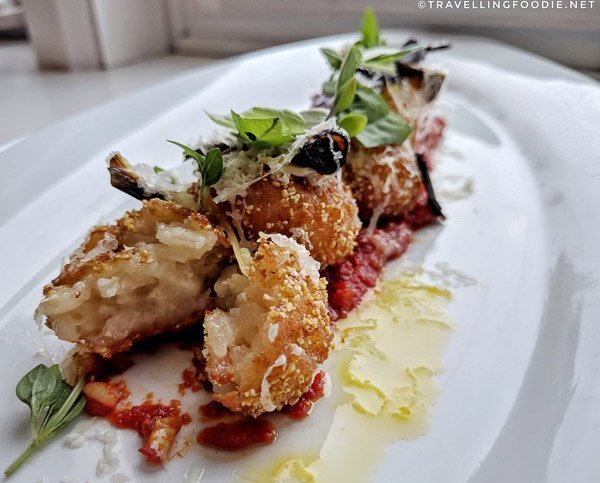 Arancini at SixThirtyNine in Woodstock, Oxford County, Ontario