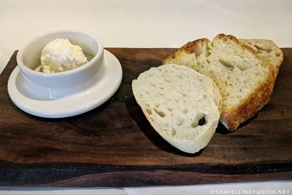 Homemade bread at SixThirtyNine in Woodstock, Oxford County, Ontario