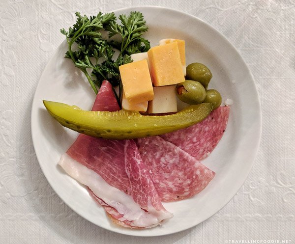 Cheese and Charcuterie course at Dante Club in Timmins, Ontario