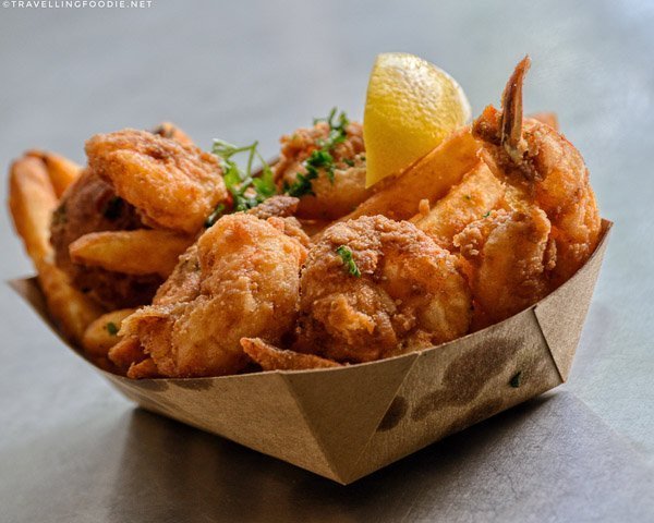 Shrimp Basket at Timoti's Seafood Shak in Jacksonville, Florida