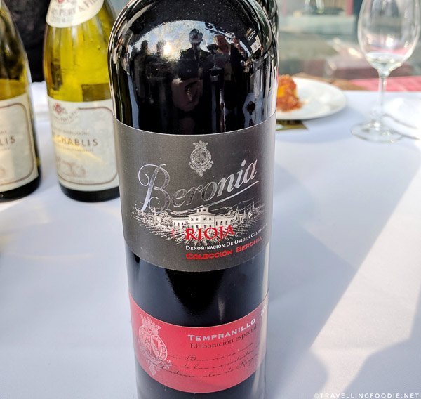 Beronia Tempranillo Rioja from Woodman Wines & Spirits at Toronto Taste 2017