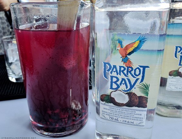 Parrot Bay Cocktail from Against The Grain Urban Tavern at Toronto Taste 2017
