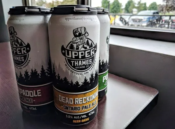 Four-pack beer from Upper Thames Brewing in Woodstock, Oxford County, Ontario