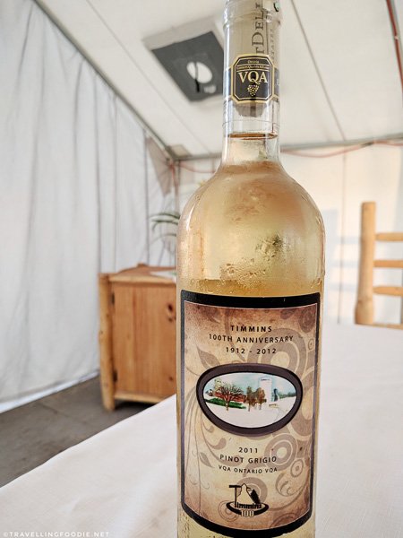 Timmins 100th Anniversary Pinot Grigio 2011 white wine