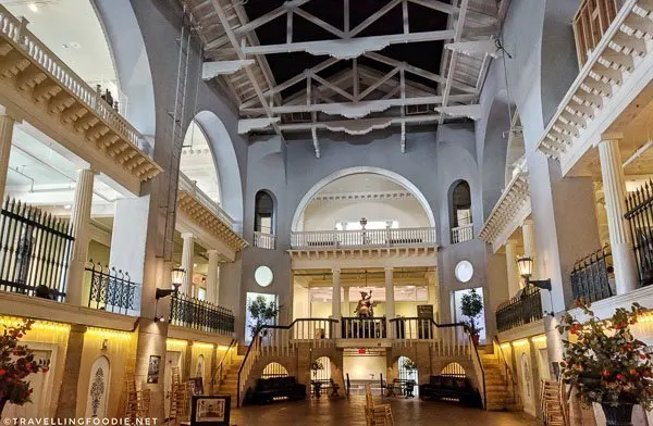 World's Largest Swimming Pool at Cafe Alcazar at Lightner Museum in St. Augustine, Florida