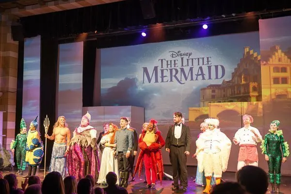 Cast of The Little Mermaid at Capitol Theatre in Port Hope, Ontario
