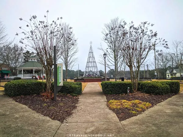 The Park At City Center in Downtown Woodstock, Georgia