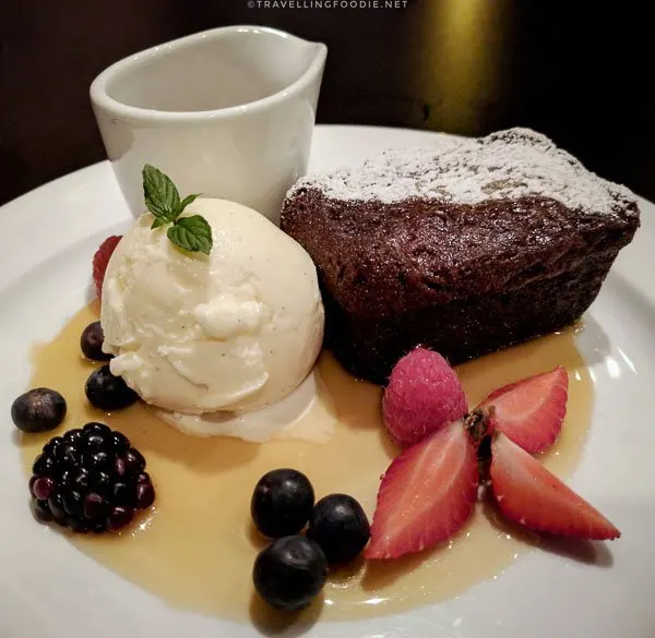 Sticky Toffee Pudding at East Coast Bistro in Saint John, New Brunswick