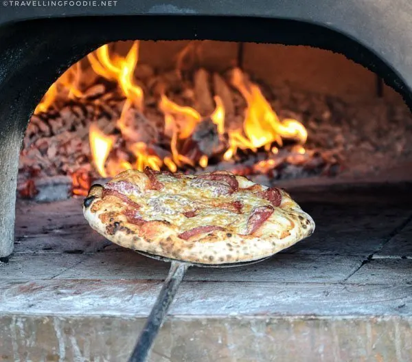 Mobile wood fired pizza from Elgin Harvest in St. Thomas, Elgin County, Ontario