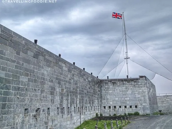 Fortifications at Fort Henry in Kingston, Ontario