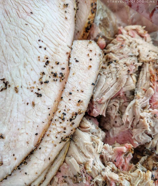 Turkey and Pulled Pork from Franklin Barbecue in Austin, Texas Food Trip