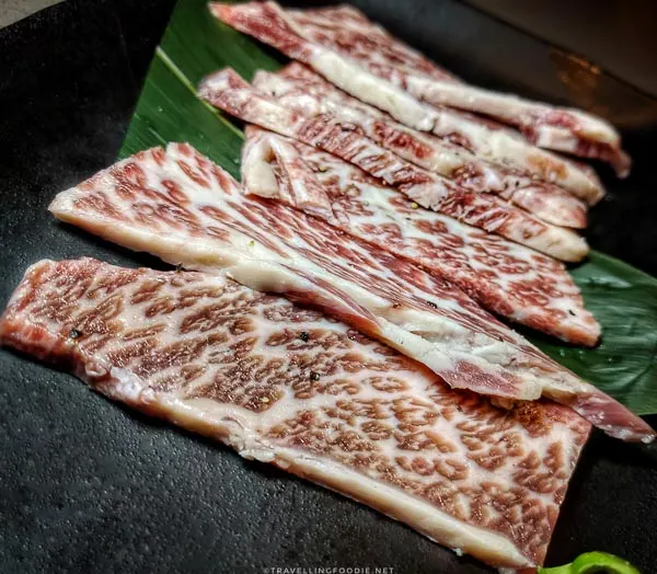 Kobe Style Kalbi Short Rib at Gyu-Kaku Japanese BBQ in Torrance, California