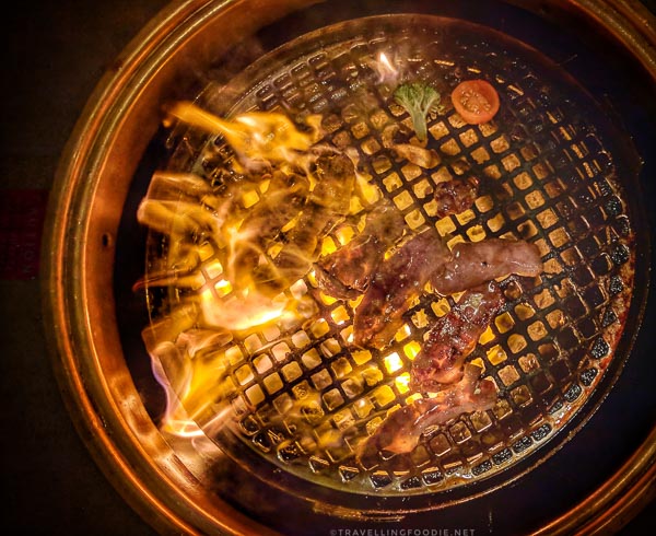 Yakiniku at Gyu-Kaku Japanese BBQ in Toronto