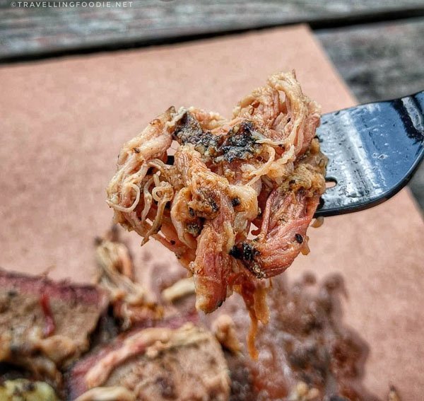 Pulled Pork from La Barbecue Food Truck in Austin, Texas