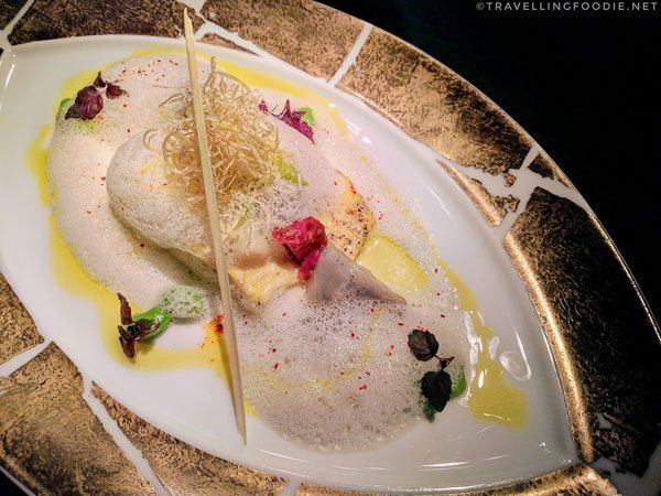 Halibut Filet at L’Atelier de Joël Robuchon Montreal