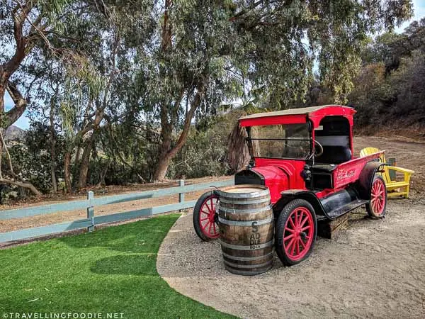 Tasting Room at Malibu Wines in Conejo Valley, California