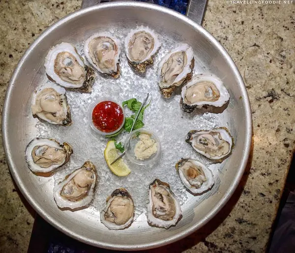 Local Oysters at Johnny's Famous Oyster Bar at Meehan's in St. Augustine, Florida